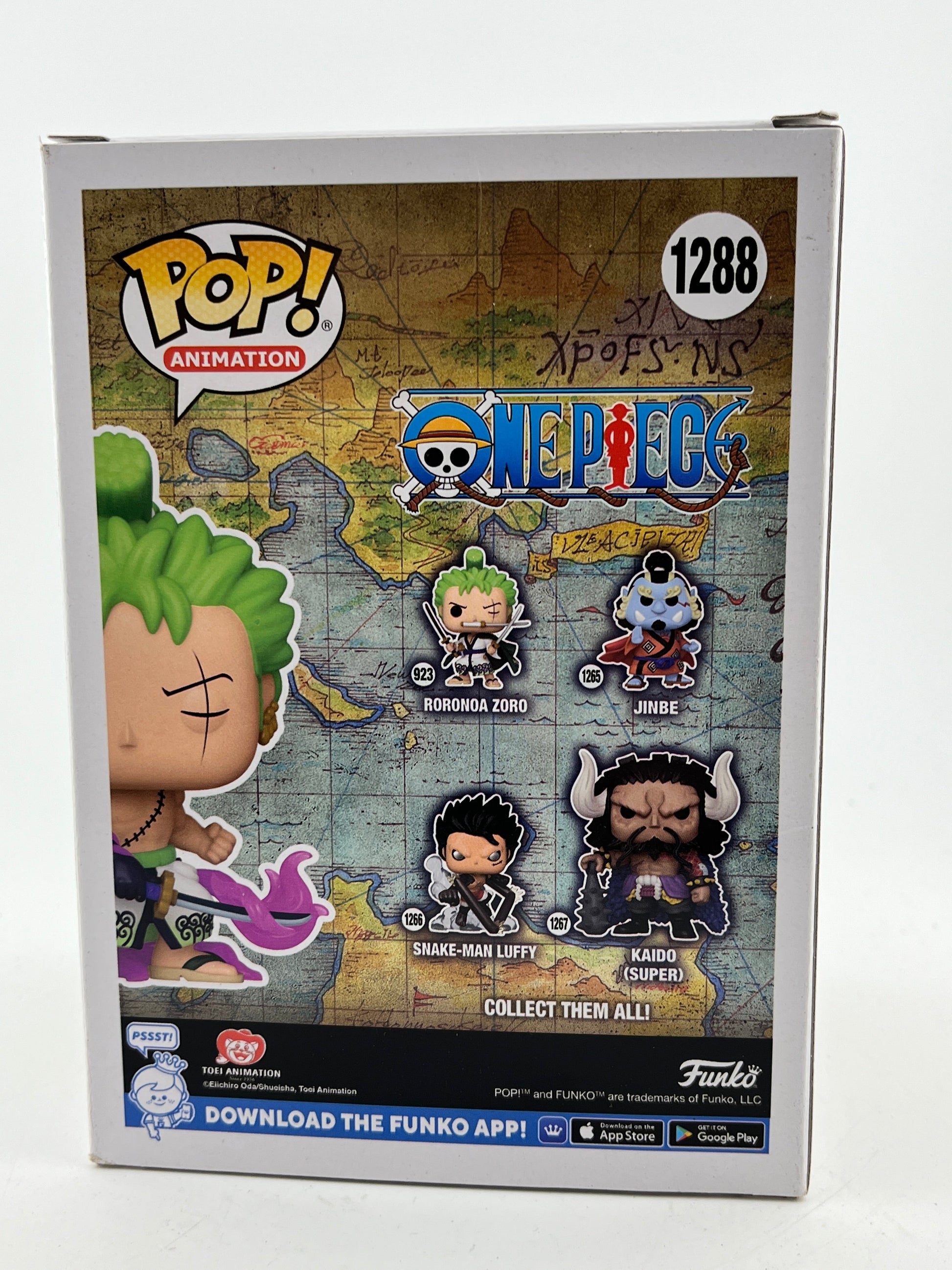 Funko POP! Animation One Piece - Zoro (Enma) #1288 - Glow Special Edition - Vinyl Collectable FRENLY BRICKS - Open 7 Days
