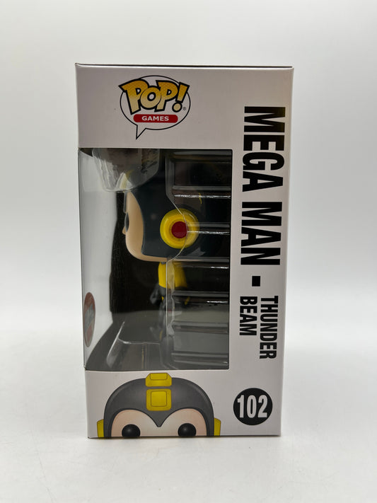 Funko POP! Games Megaman - #102 Mega Man - Thunder Beam - Comic Con Limited Edition FRENLY BRICKS - Open 7 Days