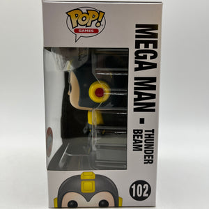 Funko POP! Games Megaman - #102 Mega Man - Thunder Beam - Comic Con Limited Edition FRENLY BRICKS - Open 7 Days