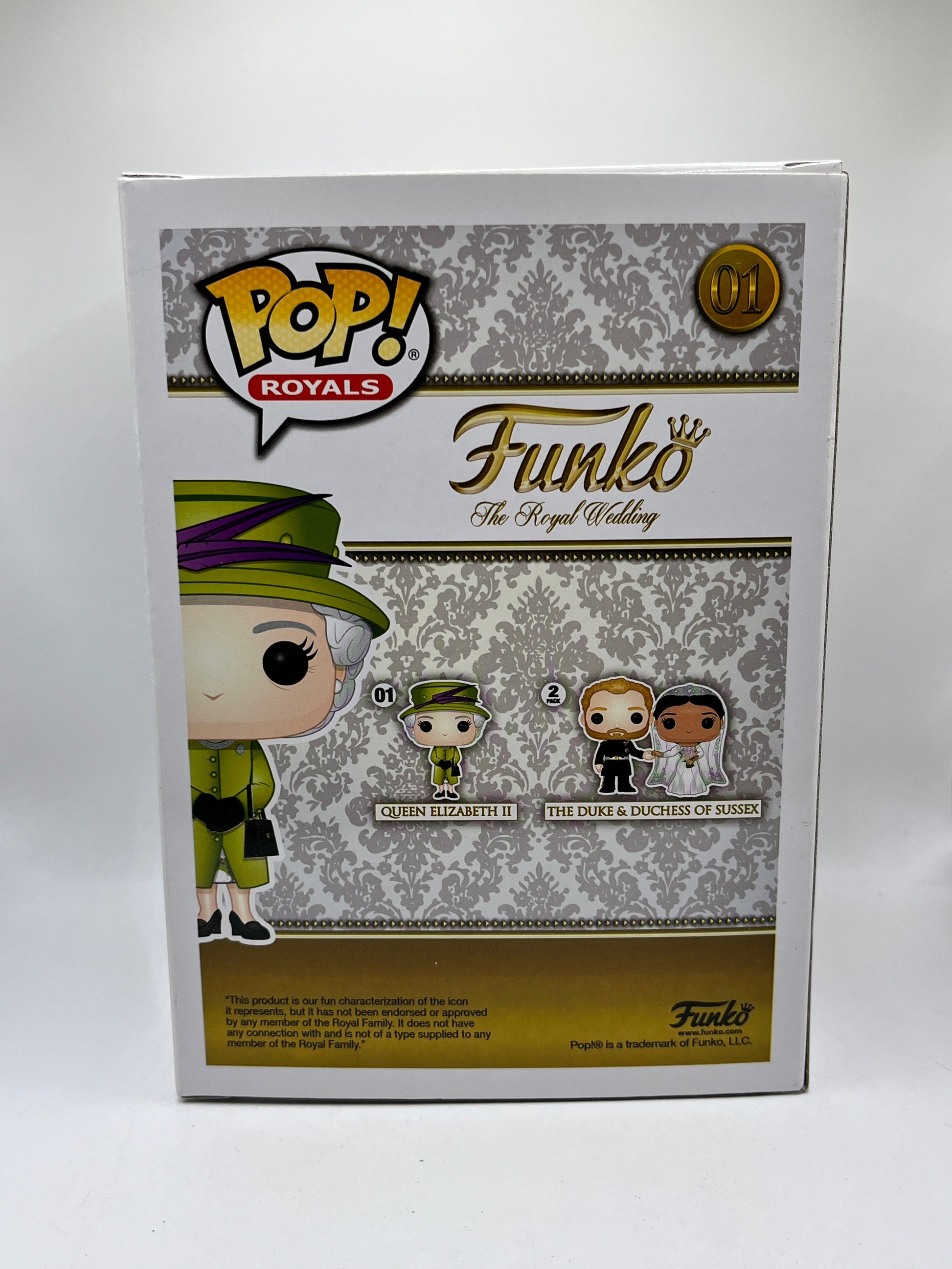 Funko POP! Royals Funko - Queen Elizabeth #01 - Vinyl Collectable FRENLY BRICKS - Open 7 Days