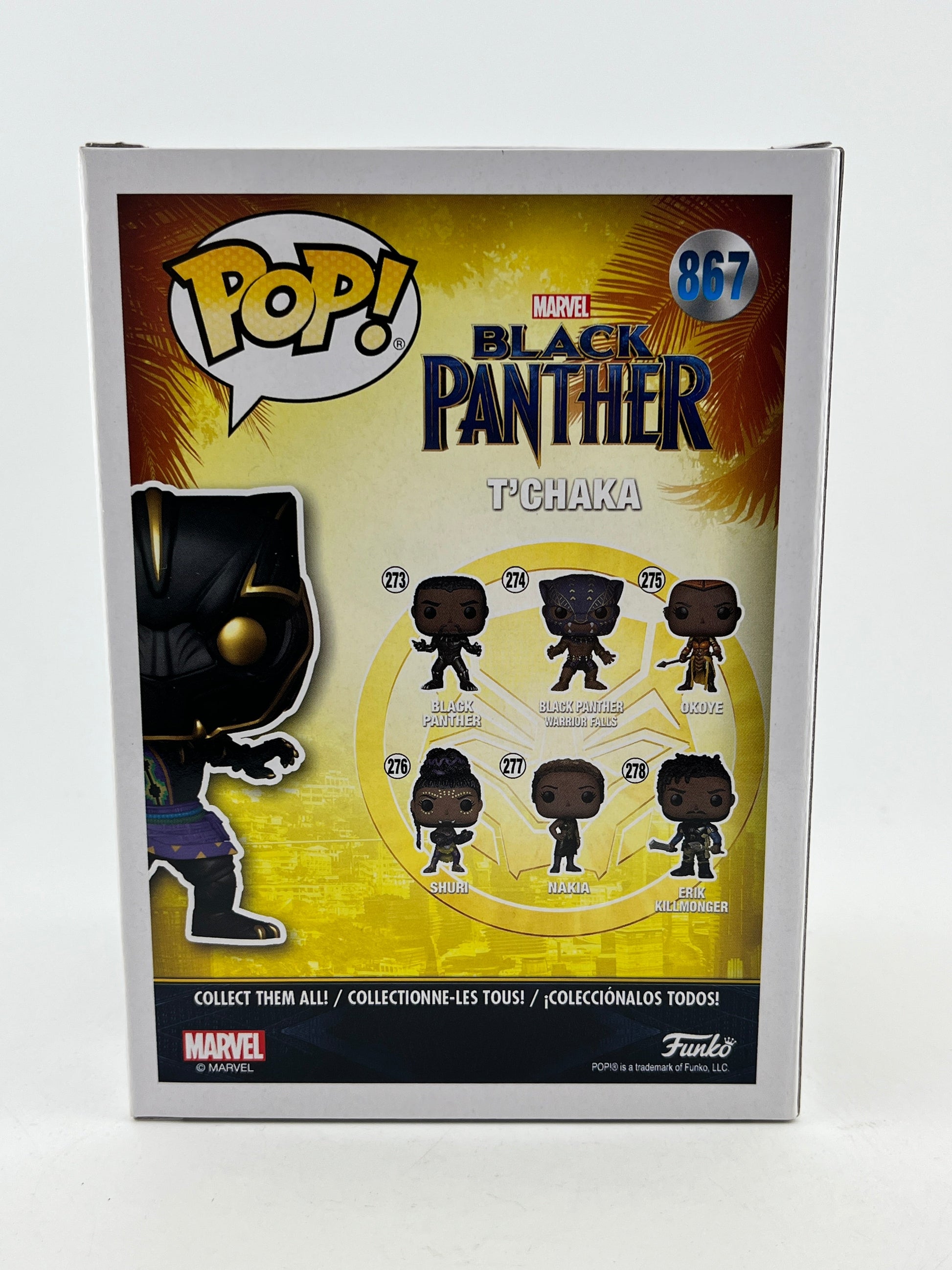 Funko POP! Marvel Black Panther - T’Chaka #867 - Funko Hollywood Exclusive FRENLY BRICKS - Open 7 Days