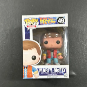 Funko Back to The Future Marty McFly Pop! Vinyl #49 FRENLY BRICKS - Open 7 Days