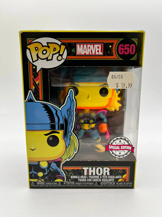 Funko POP! Marvel Thor Odin Son Black Light Special Edition #650 FRENLY BRICKS - Open 7 Days