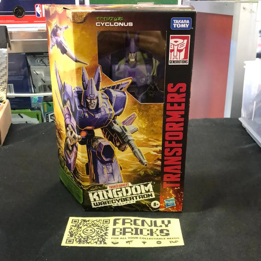 Transformers: War for Cybertron: Kingdom - Cyclonus Voyager Class 7” Figure FRENLY BRICKS - Open 7 Days