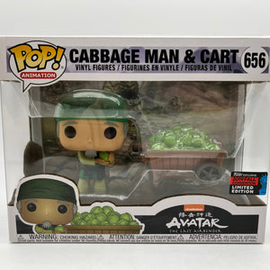 Funko POP! Animation Avatar The Last Air Bender - Cabbage Man & Cart #656 - Vinyl Collectable FRENLY BRICKS - Open 7 Days