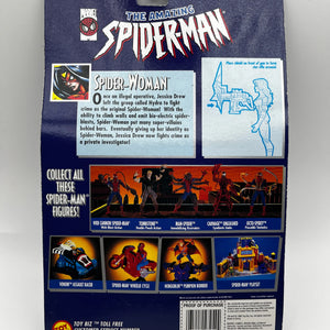 Amazing Spider-Man,  Spider-Woman, Black Widow Assault Gear Vintage NIP ToyBiz FRENLY BRICKS - Open 7 Days