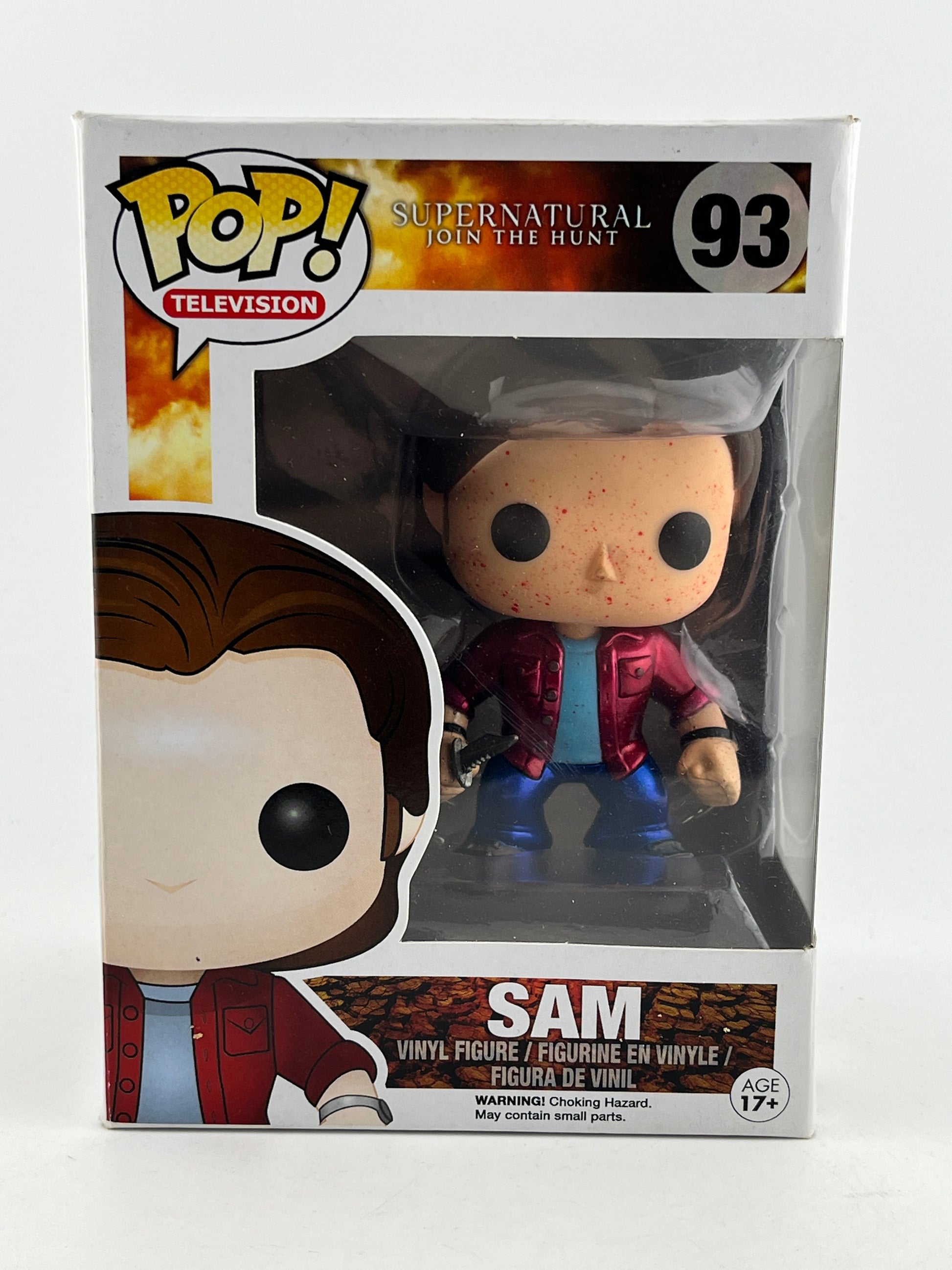 Funko POP! Television Supernatural - Sam #93 - Metallic - Vinyl Collectable FRENLY BRICKS - Open 7 Days