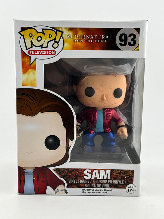 Funko POP! Television Supernatural - Sam #93 - Metallic - Vinyl Collectable FRENLY BRICKS - Open 7 Days