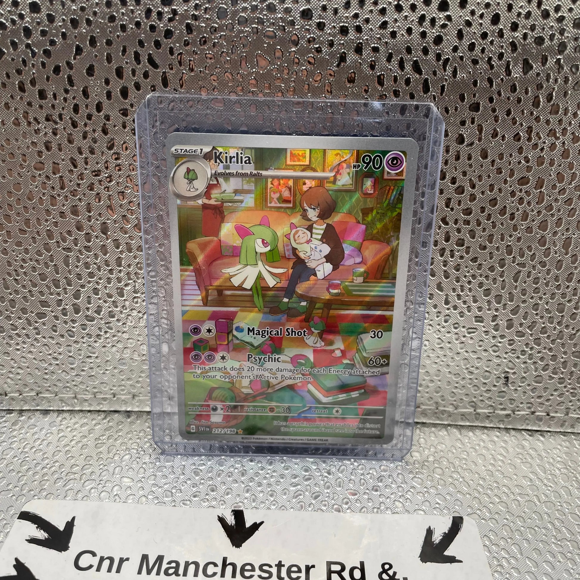 Kirlia 212/198 Pokémon TCG Raw Card Secret Rare Holo Full Art FRENLY BRICKS - Open 7 Days