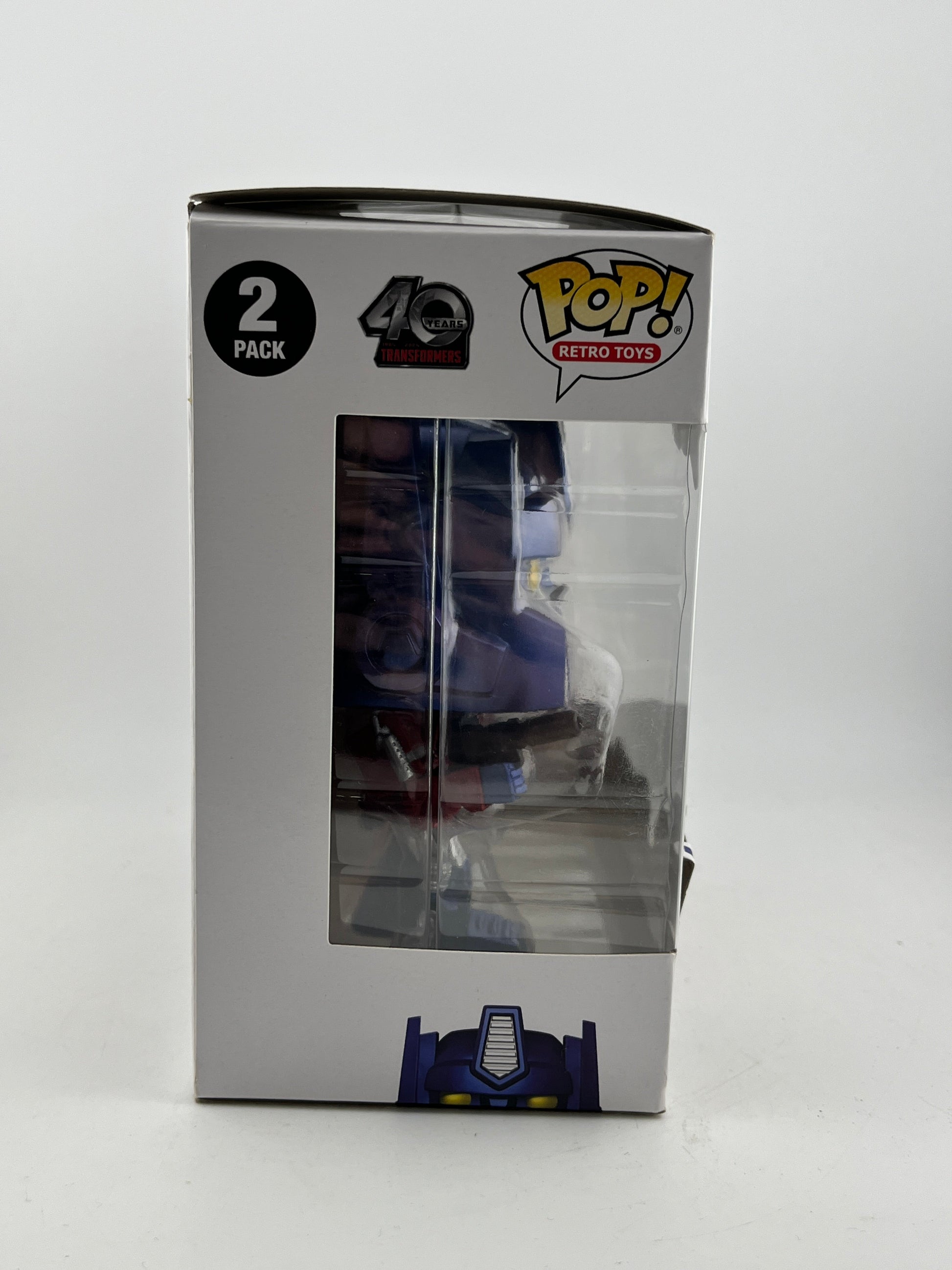 Funko POP! Retro Toys Transformers - Optimus Prime & Megatron #2 Pack - 40th Anniversary FRENLY BRICKS - Open 7 Days