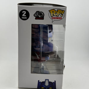 Funko POP! Retro Toys Transformers - Optimus Prime & Megatron #2 Pack - 40th Anniversary FRENLY BRICKS - Open 7 Days