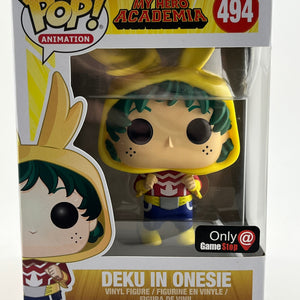 Funko POP! Animation My Hero Academia -Deku In Onesie #494 - Game Stop Exclusive FRENLY BRICKS - Open 7 Days
