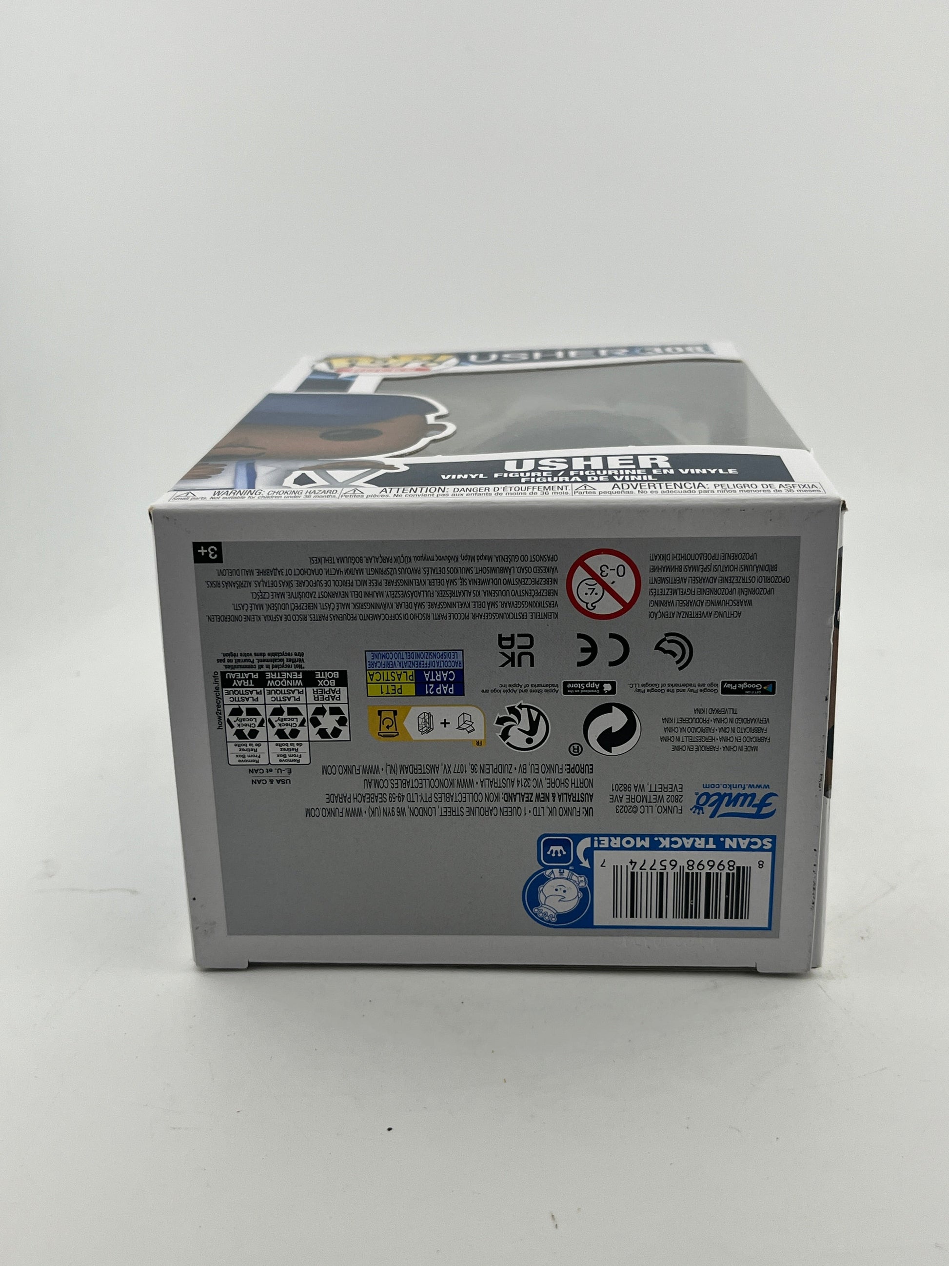 Funko POP! Rocks Usher - #308 - Vinyl Collectable FRENLY BRICKS - Open 7 Days