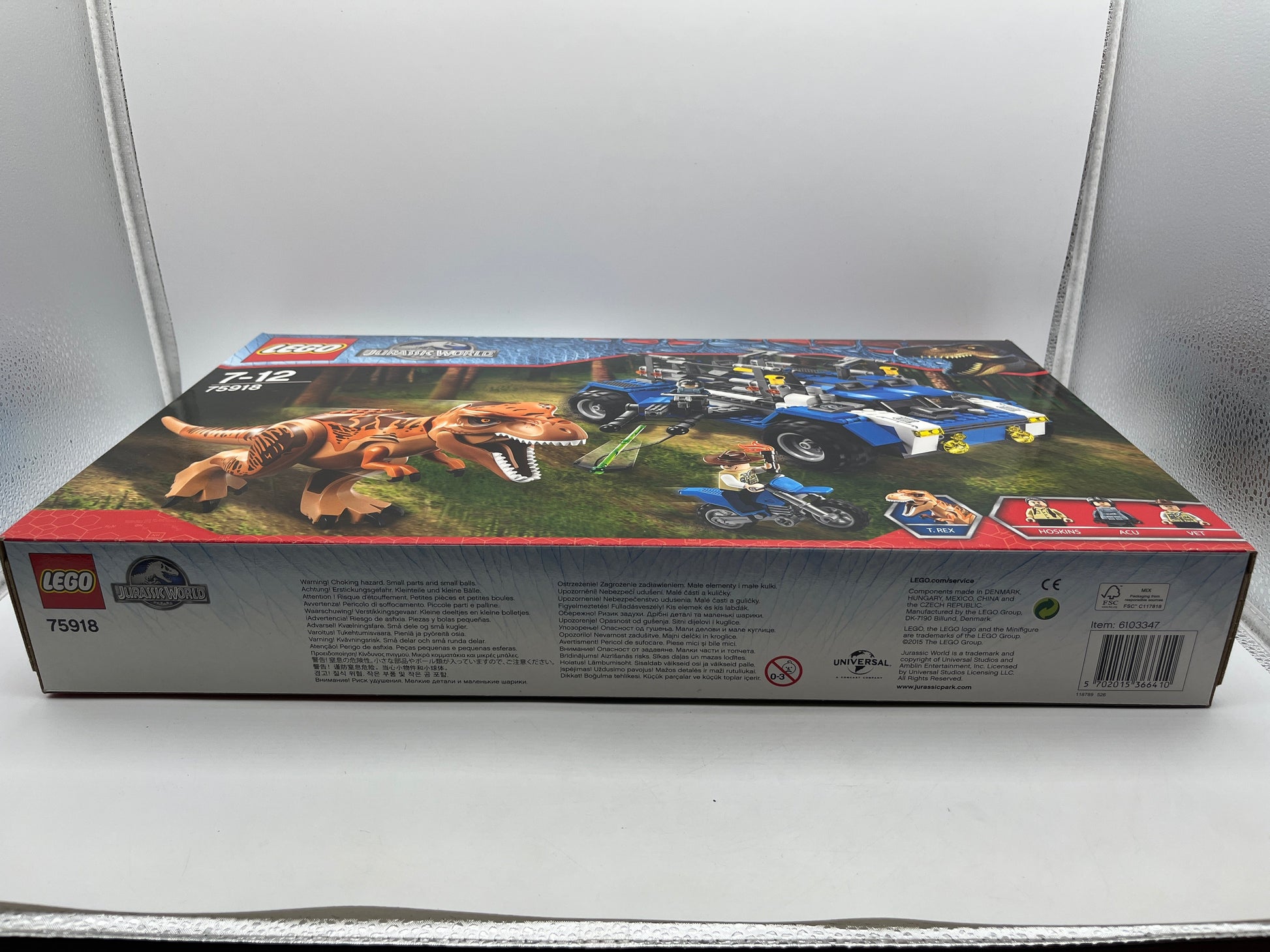 LEGO®  Jurassic World: T.rex Tracker (75918) BNIB Sealed FRENLY BRICKS - Open 7 Days