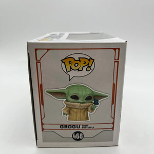 Funko POP! Star Wars The Mandalorian Grogu With Butterfly #468 FRENLY BRICKS - Open 7 Days