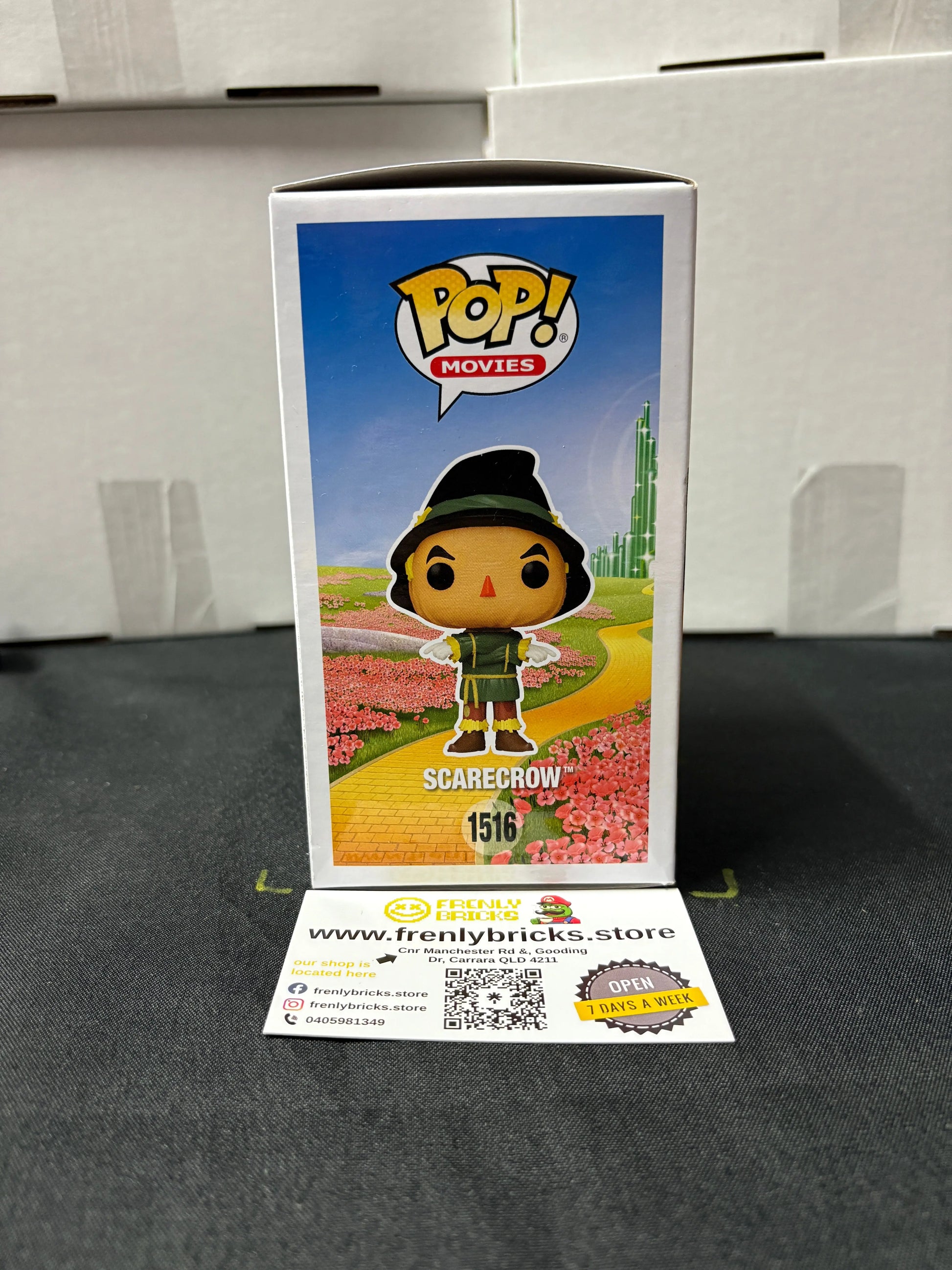 FUNKO Pop Vinyl Scarecrow  #1516 FRENLY BRICKS - Open 7 Days