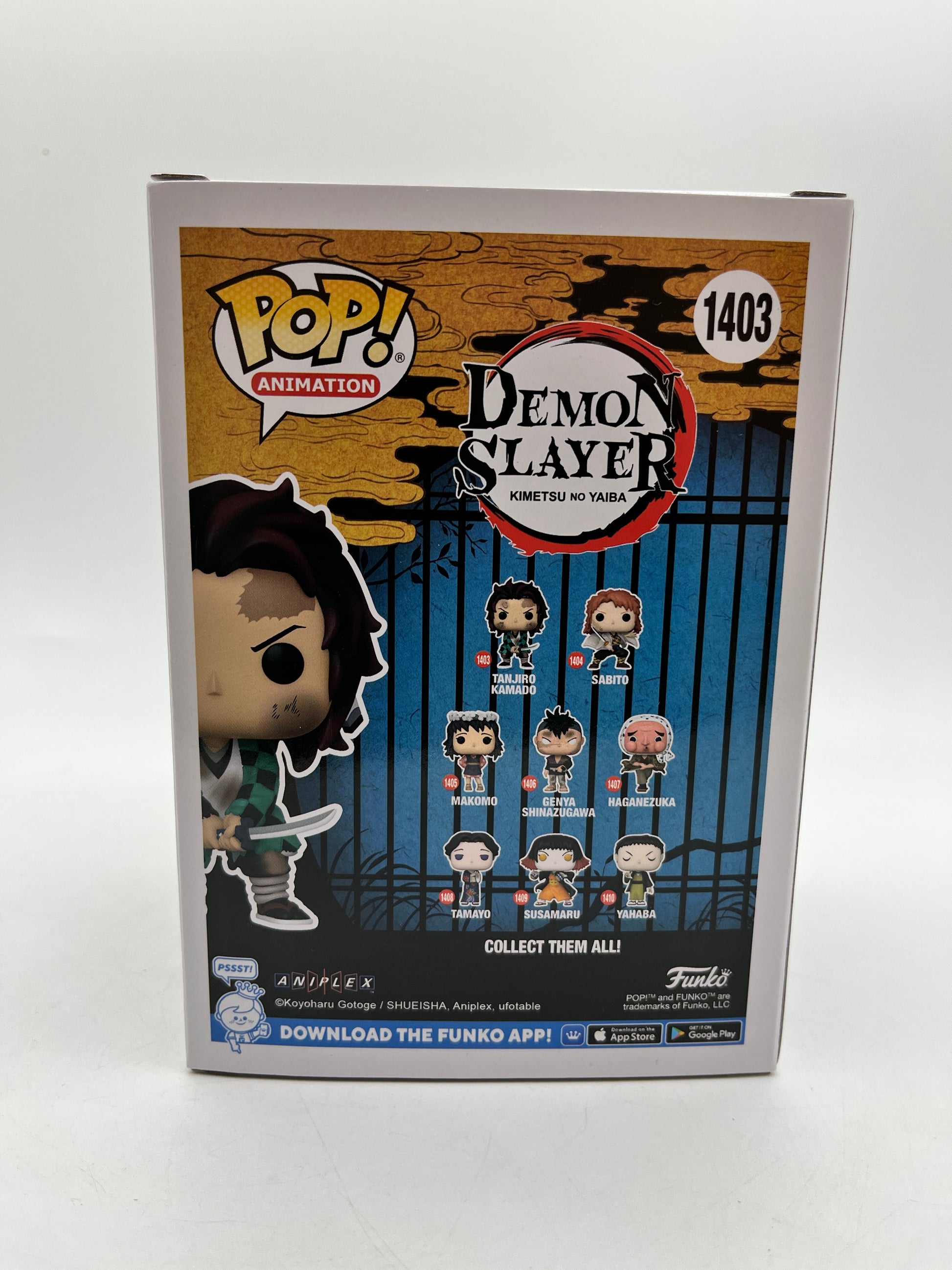 Funko POP! Animation Demon Slayer - Tanjiro Kamado #1403 - Vinyl Collectable FRENLY BRICKS - Open 7 Days