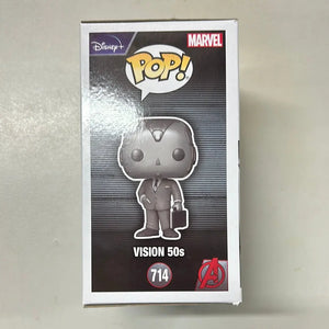 Pop Vinyl Marvel #714 Vision 50s Chase FRENLY BRICKS - Open 7 Days