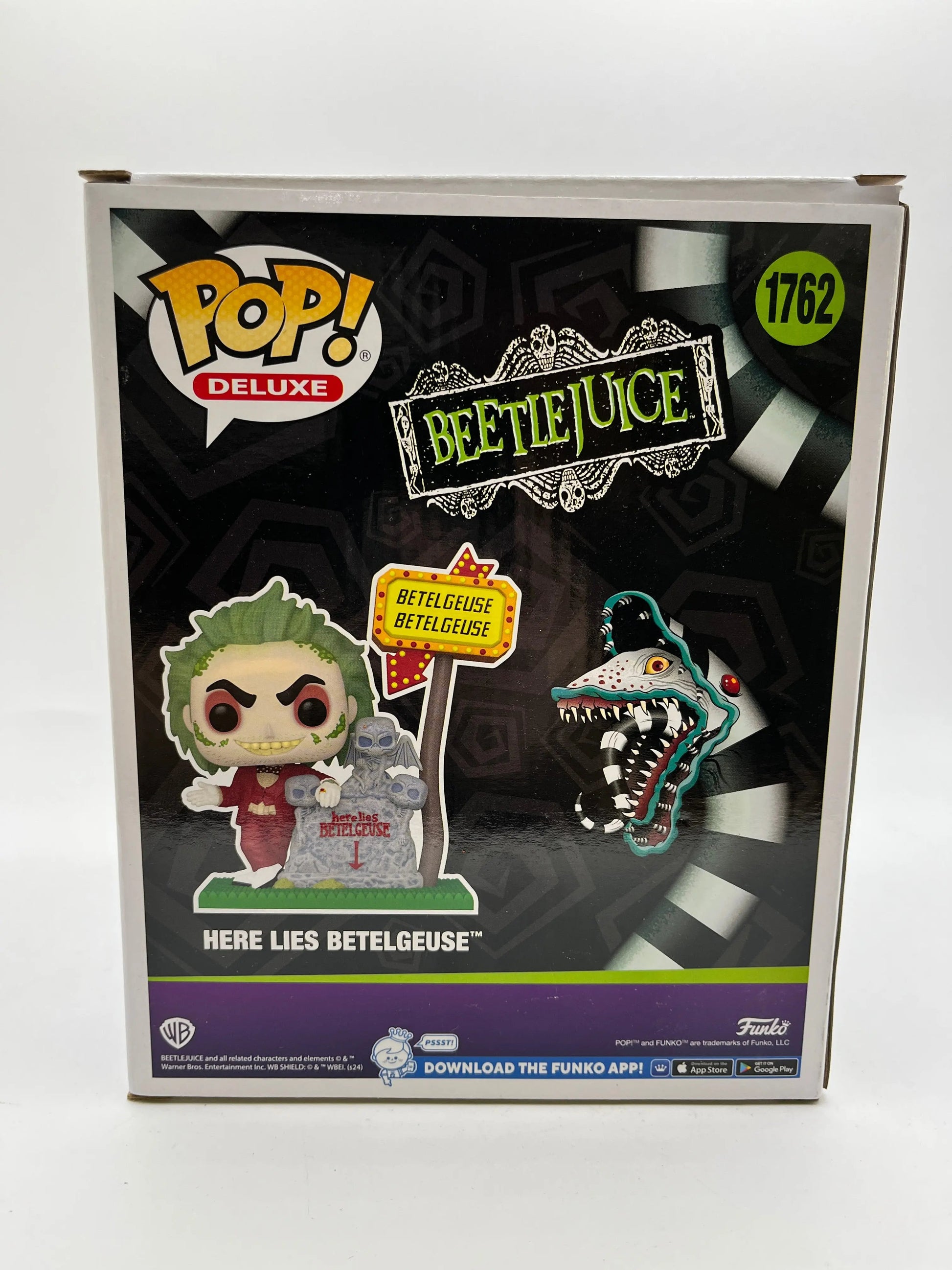 Funko POP! Deluxe Beetlejuice Here Lies Betelgeuse #1762 Special Edition FRENLY BRICKS - Open 7 Days