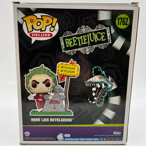 Funko POP! Deluxe Beetlejuice Here Lies Betelgeuse #1762 Special Edition FRENLY BRICKS - Open 7 Days