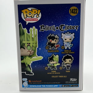 Funko POP! Animation Black Clover - Yuno (Sprit Of Zephyr) #1422 - Glow Special Edition FRENLY BRICKS - Open 7 Days