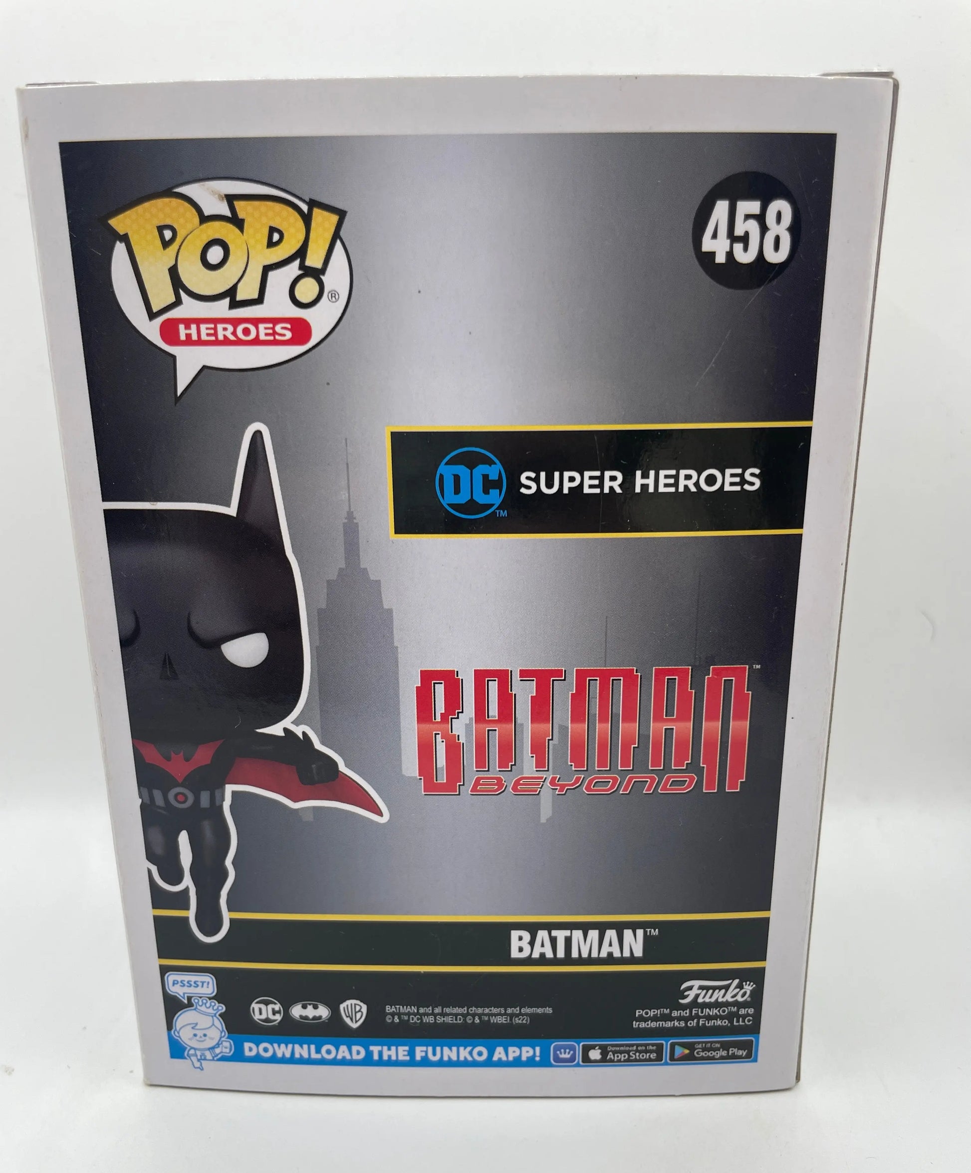 Funko POP! Vinyl DC Heroes - #458 Batman Beyond - New FRENLY BRICKS - Open 7 Days