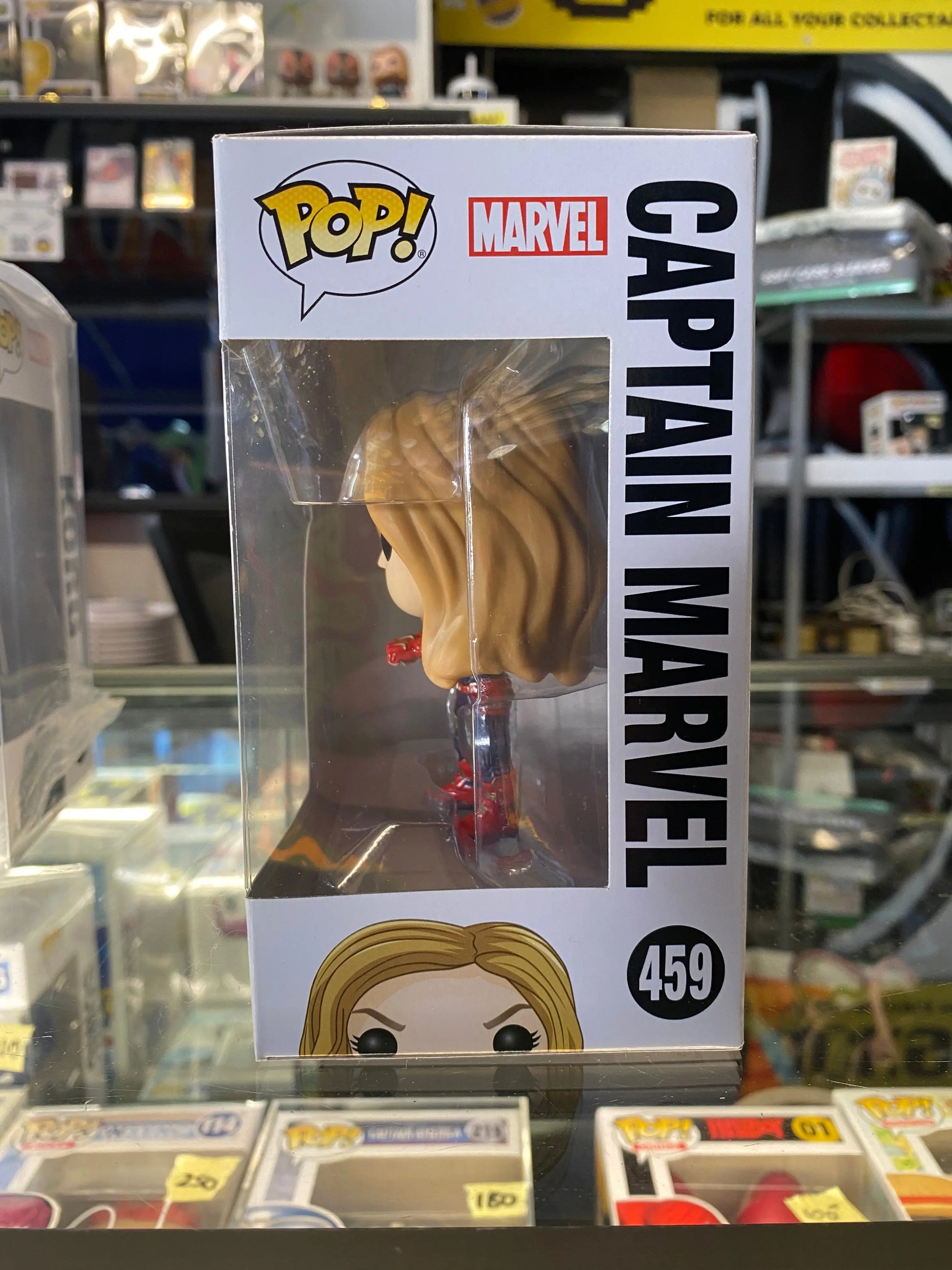 Funko POP! Marvel avengers #459 captain marvel FRENLY BRICKS - Open 7 Days