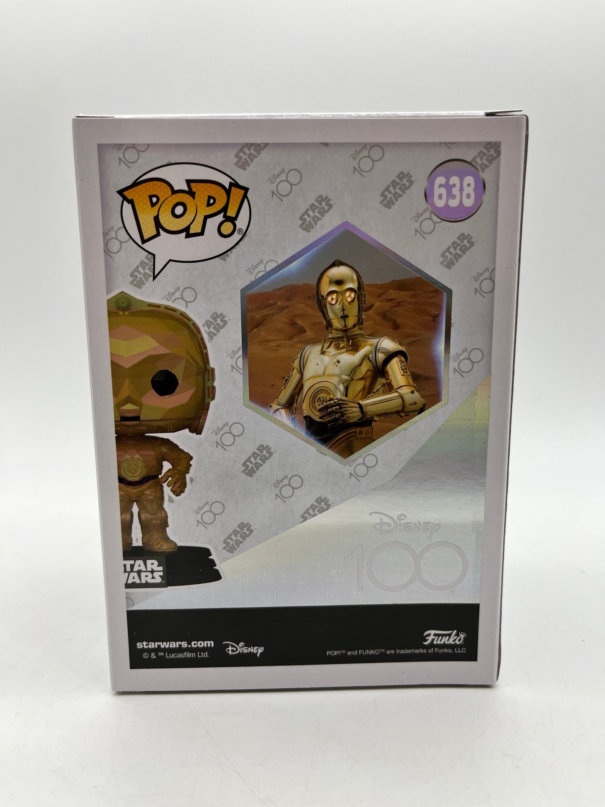 Funko POP! Star Wars C-3PO #638 - Disney 100 - Special Edition FRENLY BRICKS - Open 7 Days