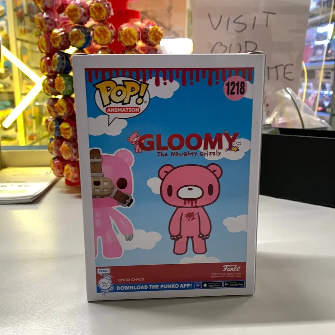 Gloomy Bear - Gloomy Bear Transparent Pop! Vinyl Figure 1218 NEW & Sealed FRENLY BRICKS - Open 7 Days