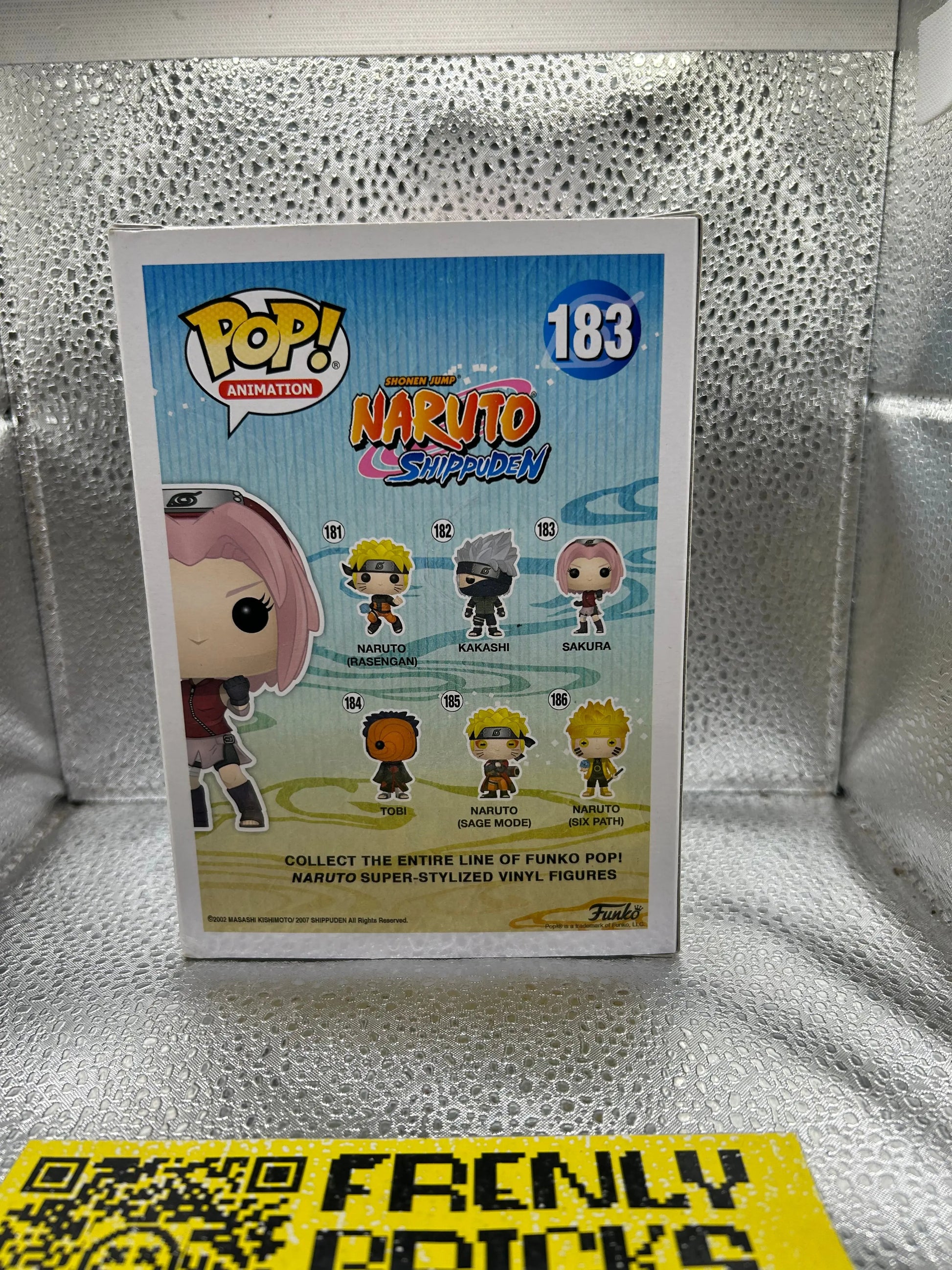 Pop Vinyl Naruto #183 Sukura FRENLY BRICKS - Open 7 Days