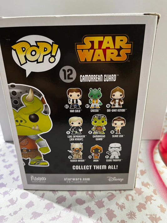 FUNKO POP VINYL STAR WARS Gamorrean Guard #12 FRENLY BRICKS - Open 7 Days