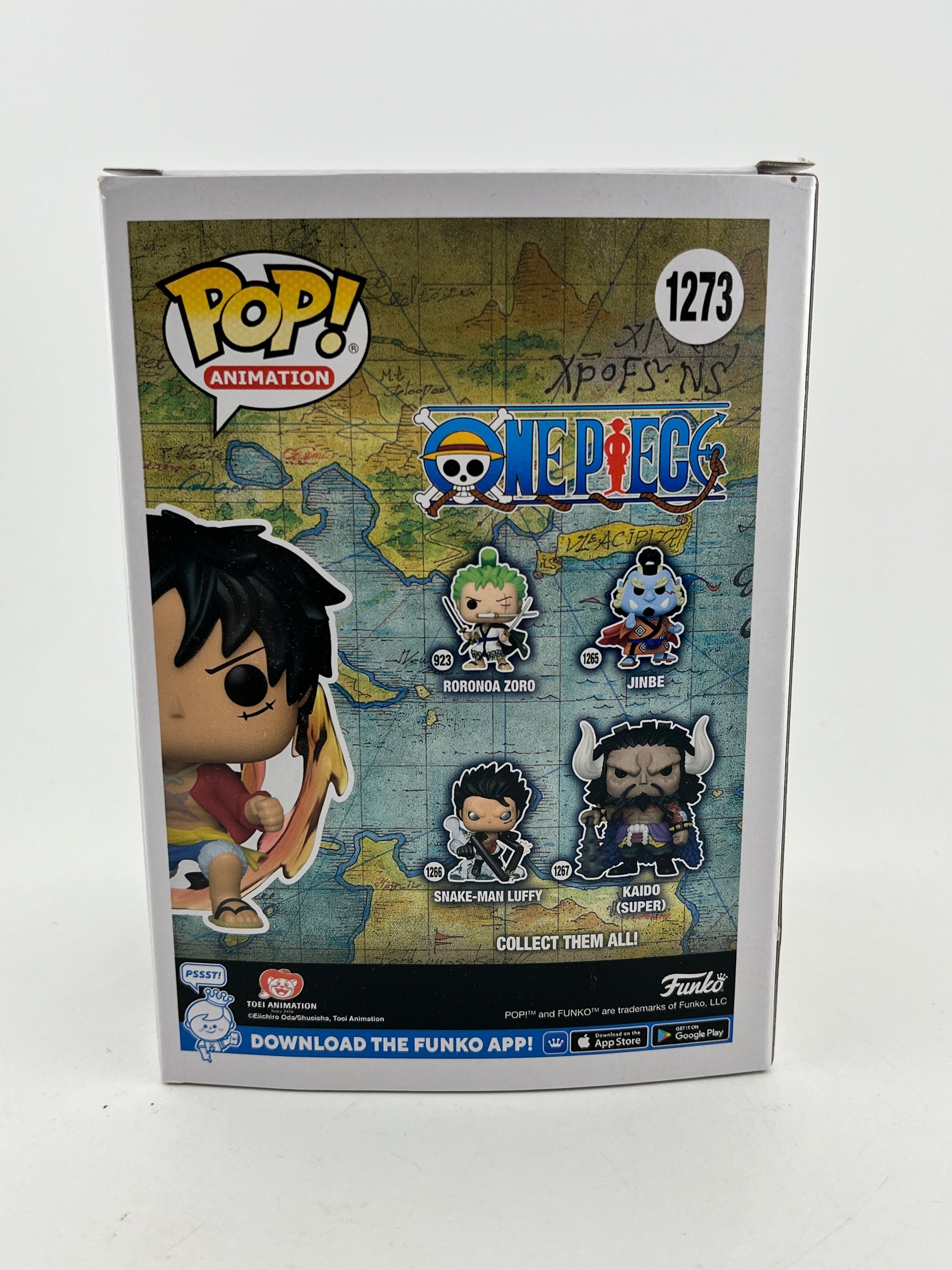 Funko POP! Animation One Piece - Red Hawk Luffy #1237 - Glow Chase - Special Edition FRENLY BRICKS - Open 7 Days