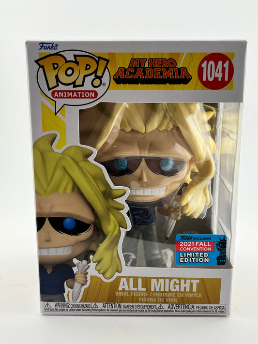 Funko POP! Animation My Hero Academia - All Might #1041 - 2021 Fall Limited Edition FRENLY BRICKS - Open 7 Days