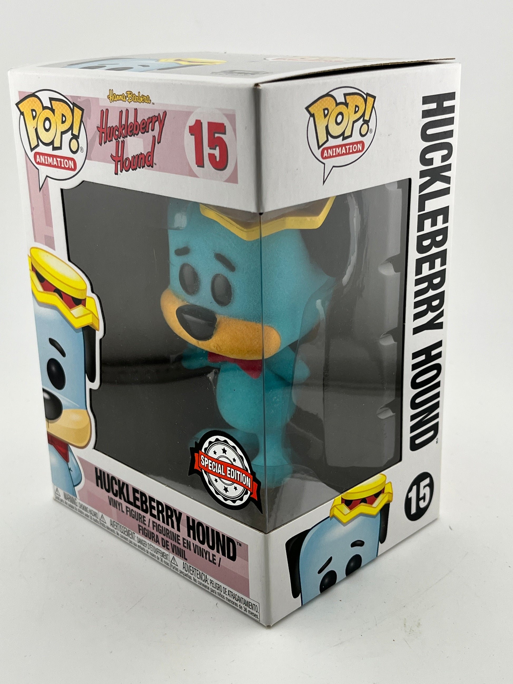 Funko POP! Animation Warner Bros. - Huckleberry Hound #15 - Flocked - Vinyl Collectable FRENLY BRICKS - Open 7 Days