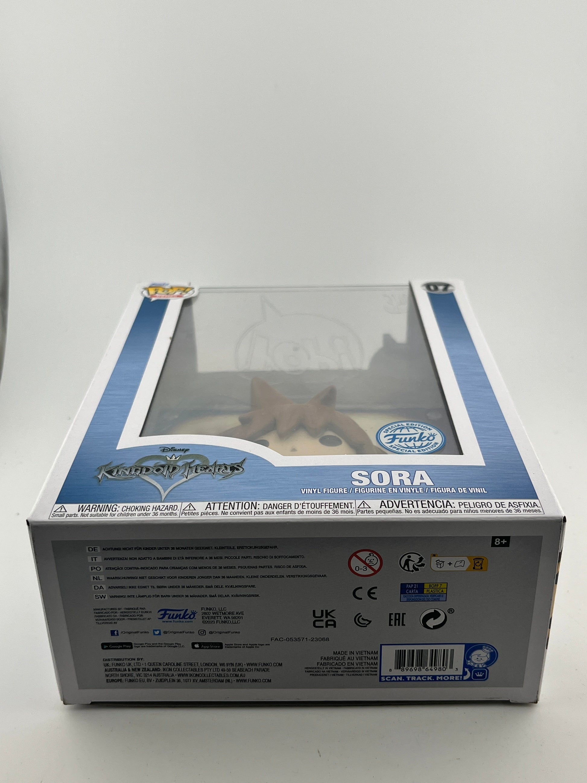 Funko POP! Games Disney Kingdom Hearts - Sora #07 - Special Edition FRENLY BRICKS - Open 7 Days