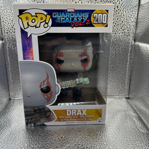 Funko Pop Vinyl Marvel #200 Drax FRENLY BRICKS - Open 7 Days