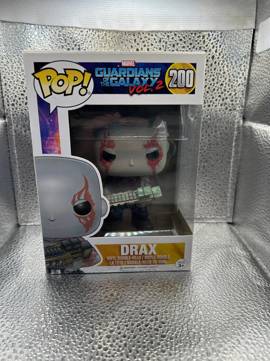 Funko Pop Vinyl Marvel #200 Drax FRENLY BRICKS - Open 7 Days