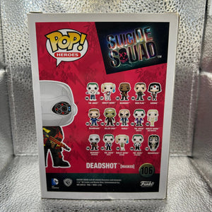 Funko Pop Vinyl Suicide Squad Deadshot #106 FRENLY BRICKS - Open 7 Days