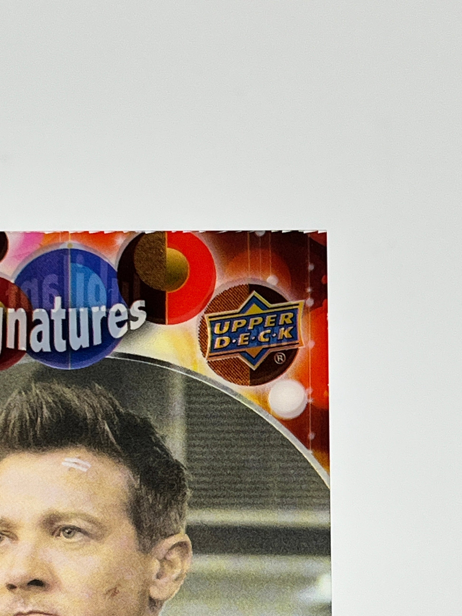 Upper Deck Marvel Studios Hawkeye - Jubilant Signatures /25 Jeremy Renner as Hawkeye Auto FRENLY BRICKS - Open 7 Days