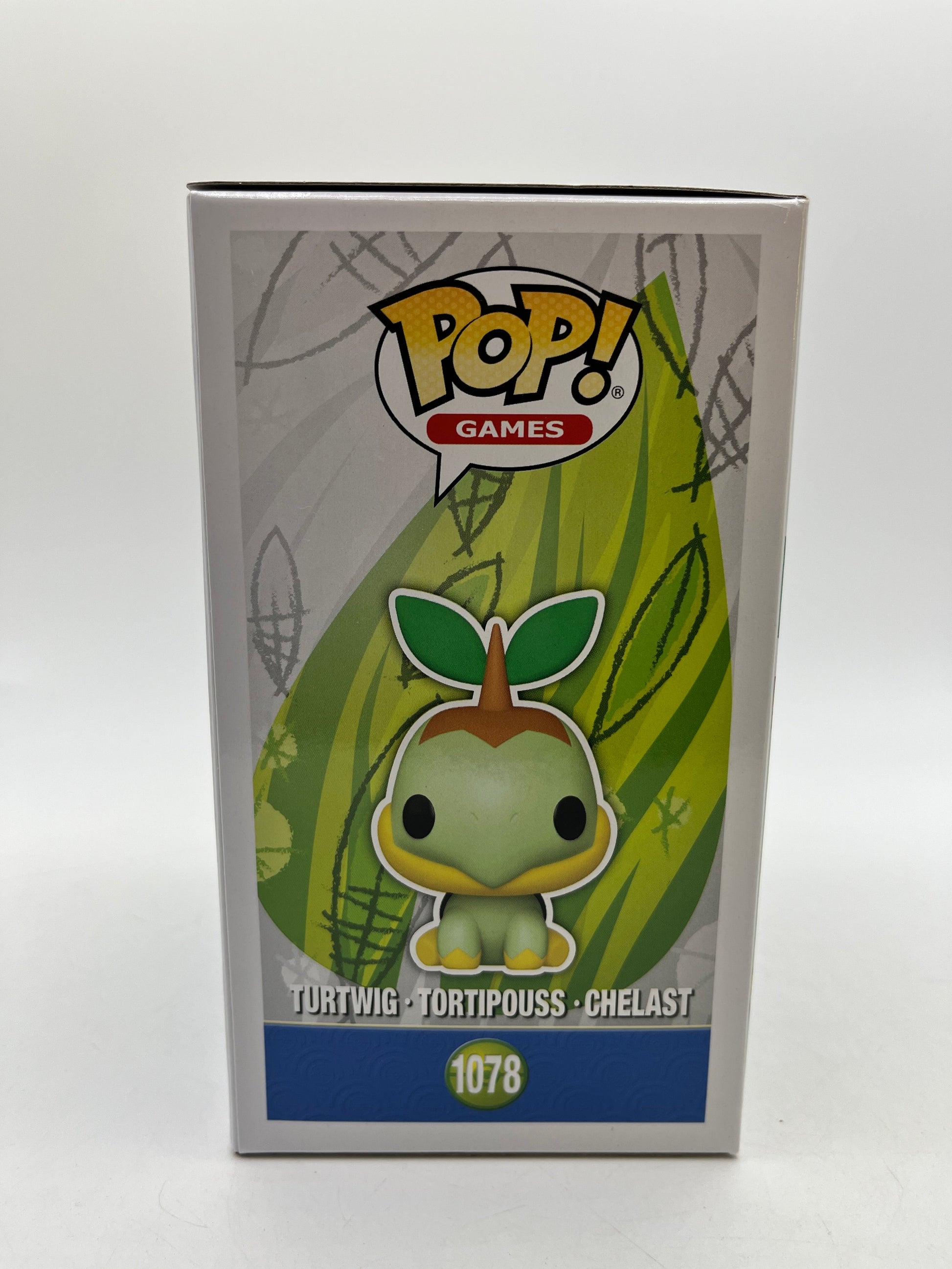 Funko POP! Games Pokémon - Turtwig #1078 - Vinyl Collectable FRENLY BRICKS - Open 7 Days