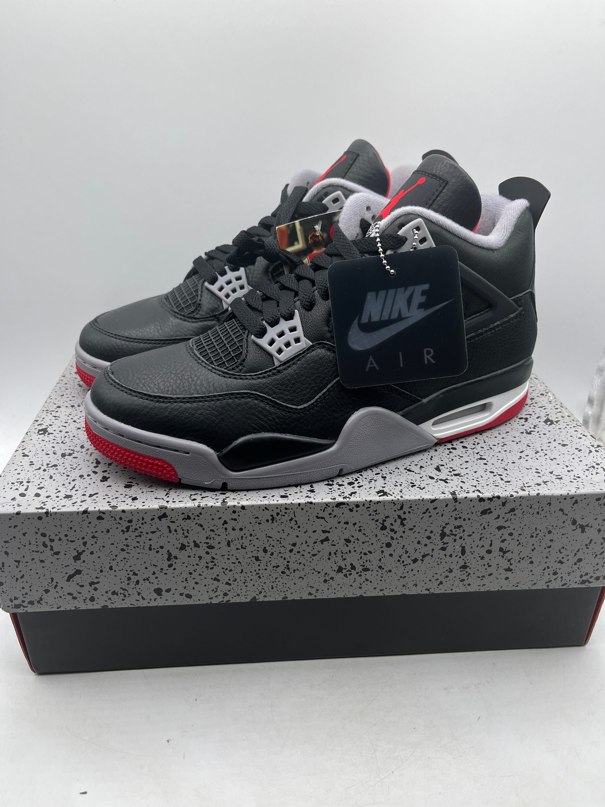 Air Jordan 4 Retro Reimagined Bred Colorway Size 9 image 1