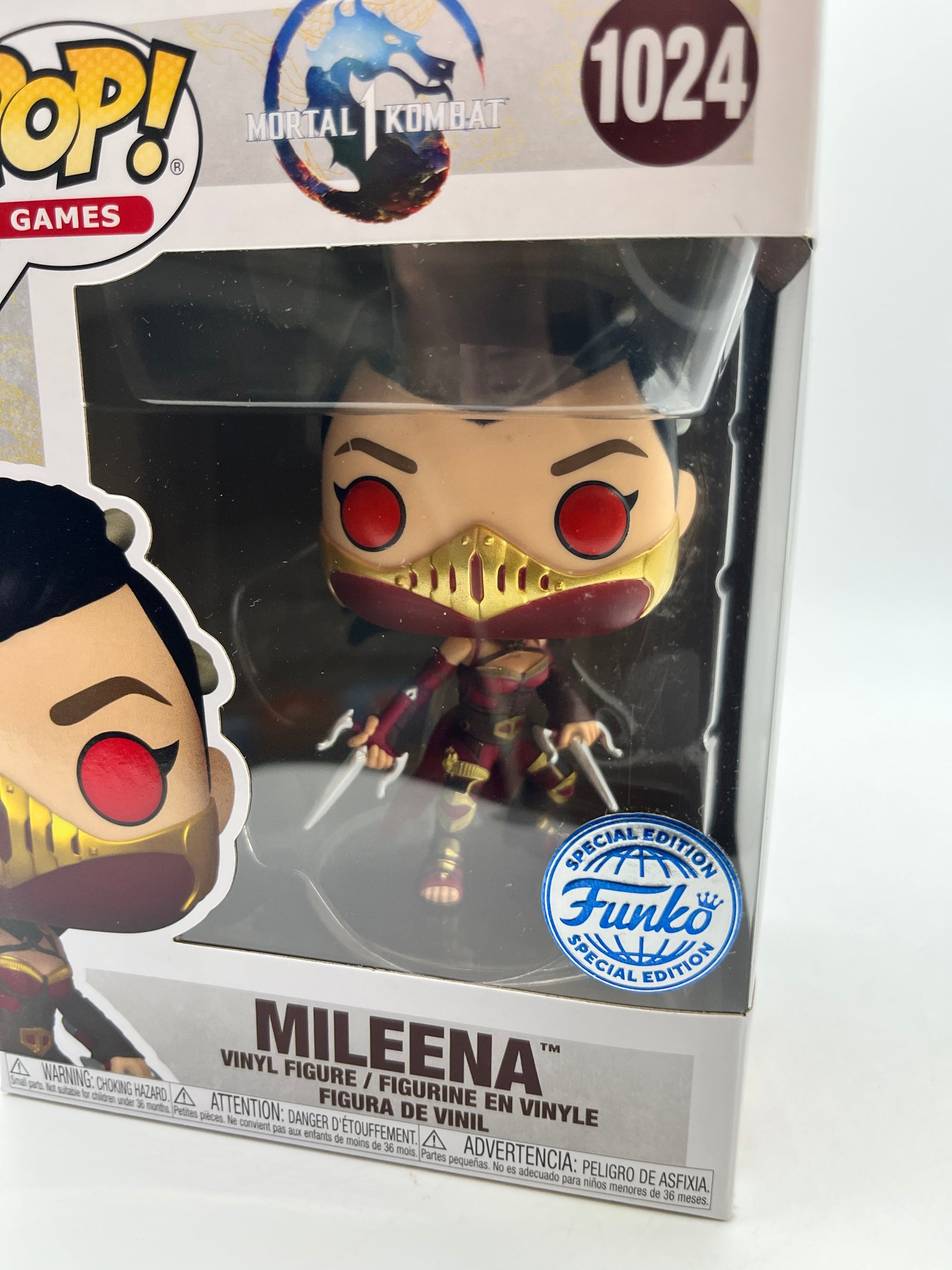 Funko POP! Games Mortal Kombat 1 - Mileena #1024 - Special Edition FRENLY BRICKS - Open 7 Days