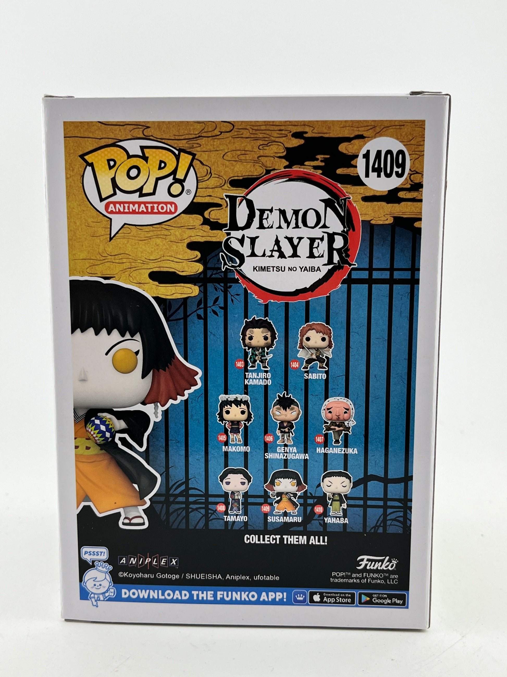 Funko POP! Animation Demon Slayer - Susamaru #1409 - Vinyl Collectable FRENLY BRICKS - Open 7 Days