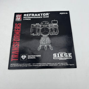 Transformers War for Cybertron: Siege Deluxe Refraktor Reconnaissance Team Exclusive Three Pack FRENLY BRICKS - Open 7 Days