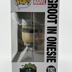 Funko POP! Marvel I Am Groot - Groot In Oniesie #1193 - Vinyl Collectable FRENLY BRICKS - Open 7 Days
