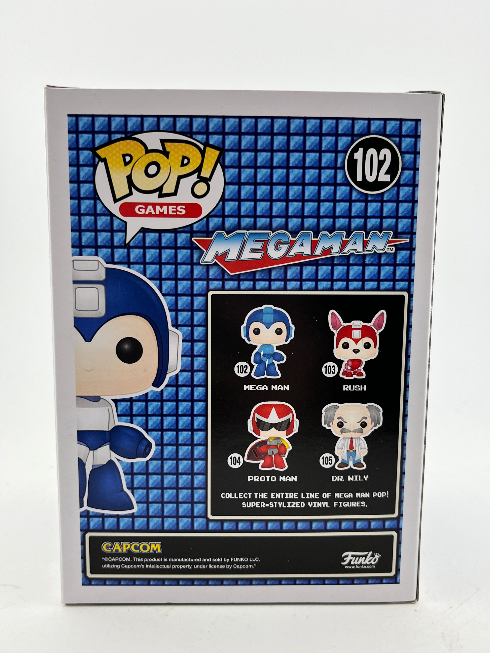 Funko POP! Games Megaman - Mega Man - Ice Slasher #102 - Vinyl Collectable FRENLY BRICKS - Open 7 Days