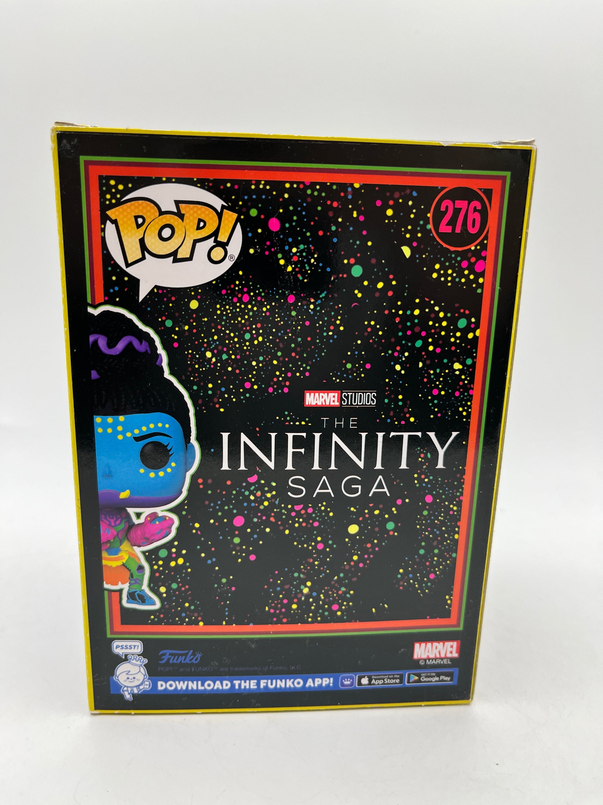 Funko POP! Marvel Black Panther - Shuri #276 - Black Light Special Edition FRENLY BRICKS - Open 7 Days