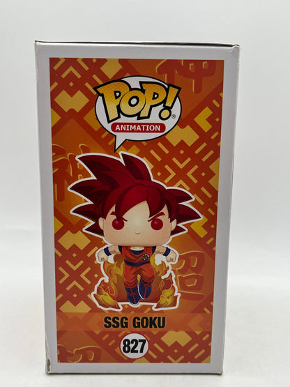 Funko POP! Animation Dragon Ball Z - SSG Goku #827 - 2020 Limited Edition FRENLY BRICKS - Open 7 Days