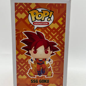 Funko POP! Animation Dragon Ball Z - SSG Goku #827 - 2020 Limited Edition FRENLY BRICKS - Open 7 Days
