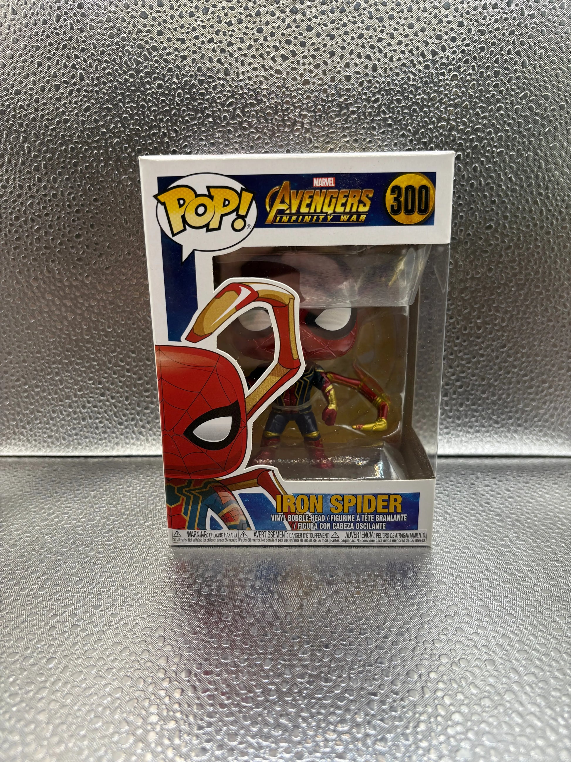 Funko Pop Vinyl #300 Marvel Iron Spider FRENLY BRICKS - Open 7 Days